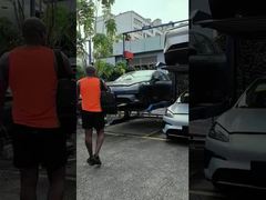 Elevador de estacionamento de 4 colunas para empilhamento de carros 3600kgs