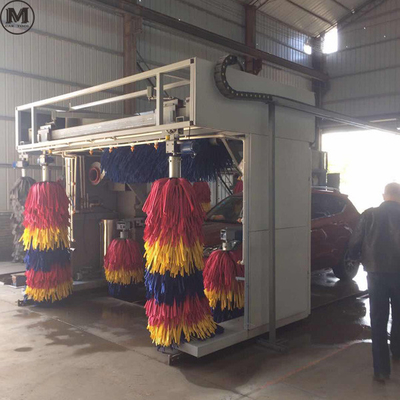 7 escovas Tipo Gantry Automático Máquina de lavagem de carros de alta pressão