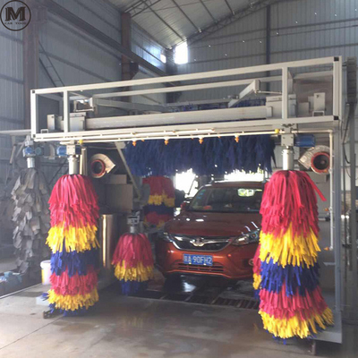 7 escovas Tipo Gantry Automático Máquina de lavagem de carros de alta pressão