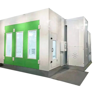 Ventilador de escape móvel Sala de pintura de automóveis com aquecimento de iluminação infravermelha