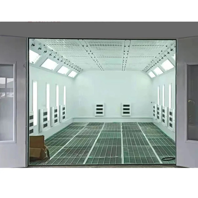 Ventilador de escape móvel Sala de pintura de automóveis com aquecimento de iluminação infravermelha