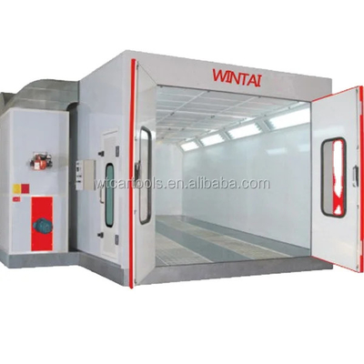 Ventilador de escape móvel Sala de pintura de automóveis com aquecimento de iluminação infravermelha