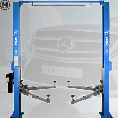 1850 mm Altura 2 Post Auto Lift 380V Operação de segurança Com capacidade de 5 toneladas