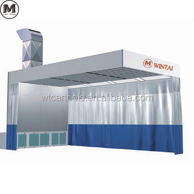 4KW Centrífuga ventilador de entrada de ônibus Spray Booth para a preparação de auto polonês