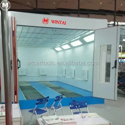 LED Light SUV Car Spray Booth 6900*3900*2650mm com Fibra de Vidro Filtro de Escape
