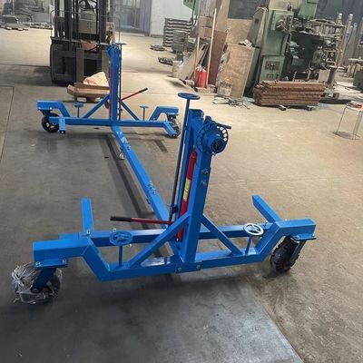 Adjustable Height 6000lbs Heavy Duty Car Rotisserie Auto Body Painting Stand Worktable Width