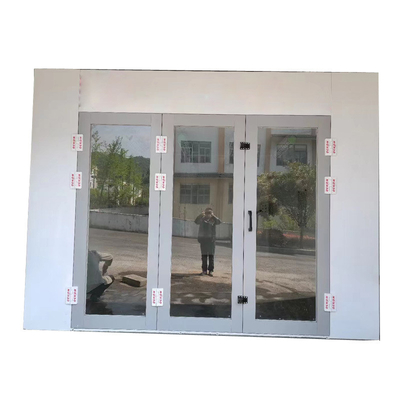 Lâmpadas LED de 48pcs e ventilador de escape de 7,5KW CE aprovado Spray Booth para pintura automotiva