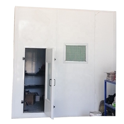 220V 1 frase Sala de pintura de carros de metal 3,05m de altura com 8 Pcs sistema de iluminação