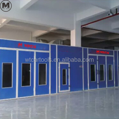 NM Disc Dia. Semi Down Draft Car Painting Spray Booth para operação de pintura automática