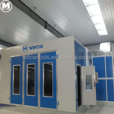 NM Disc Dia. Semi Down Draft Car Painting Spray Booth para operação de pintura automática