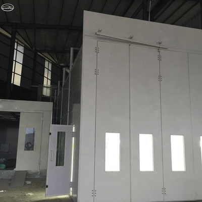 Combustível combustível caminhão Spray Booth 220V 39KW com luz LED e 11KW ventiladores