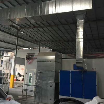 Cabine de pulverização de automóveis de tipo permanente para pintura limpa e precisa