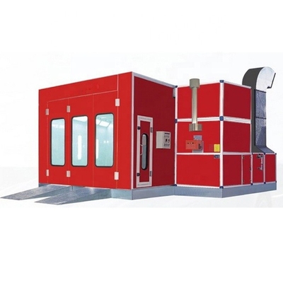 15KW Fibra de vidro piso filtro Diesel Spray Booth para carro sala de pintura em 2024 Diesel