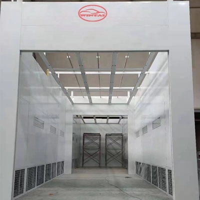 25m Truck Spray Booth com Rockwool Wallboard e Vários sem velocidade de carga