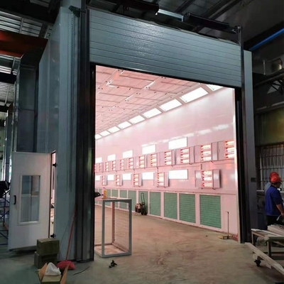 25m Truck Spray Booth com Rockwool Wallboard e Vários sem velocidade de carga