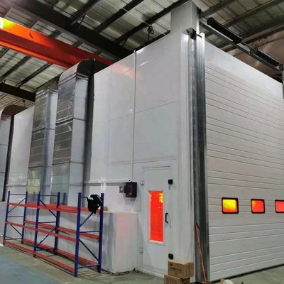 25m Truck Spray Booth com Rockwool Wallboard e Vários sem velocidade de carga