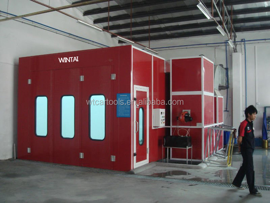 Cabine de pulverização de automóveis econômico com tamanho interno 6900*3900*2650mm e velocidade sem carga NM