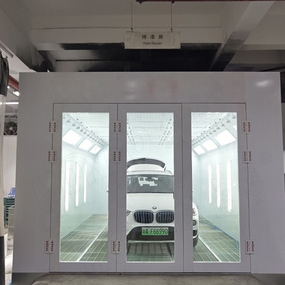 50mm Forno de cozimento de pintura de parede de carro 15KW Alta Velocidade para cabine de pulverização de carro