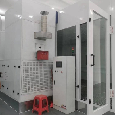 50mm Forno de cozimento de pintura de parede de carro 15KW Alta Velocidade para cabine de pulverização de carro