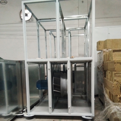 Controle de poluição Máquina de pintura de automóveis de automóveis aprovada CE Cabine de pulverização de automóveis com ventilador de tipo europeu