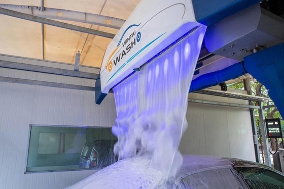 Máquina de lavar automóveis sem escovas de braço único com instalação W entre 3350 mm e 3686 mm