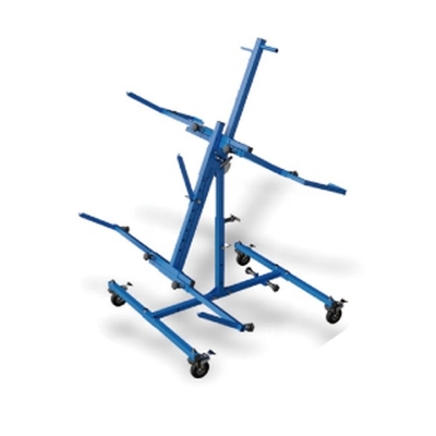 Bloqueio de rodas metálicas Auto Body Bumper Stand para pintura de carros e peças
