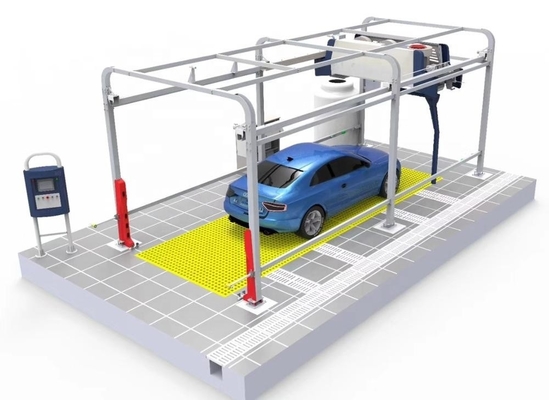 Máquina automática de lavagem de automóveis Sistema de lavagem de automóveis de braço único com potência de saída de 1500W