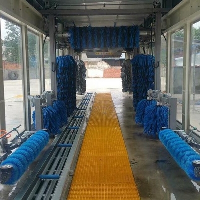 Máquina automática de túnel de lavagem de automóveis AC380V 0.9Mpa Pressão de ar com alta taxa de fluxo de ar