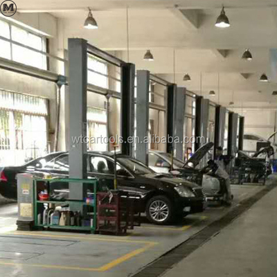 5000KGS 380v 2 Post Car Lift Duplo cilindro Hidráulico Para SUV Minibus