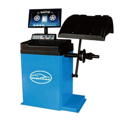 80kg WRB-085 LCD Display Smart Tire Balancer Machine para 30 "Rims