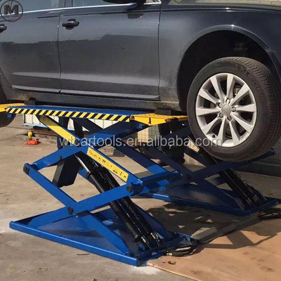 61"/1550mm comprimento da plataforma 3 toneladas elevador de carro portátil com cilindro duplo