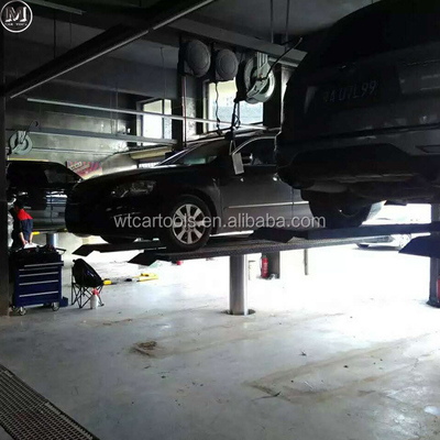 Elevador de carro hidráulico de solo oculto para veículos de 3500 kg