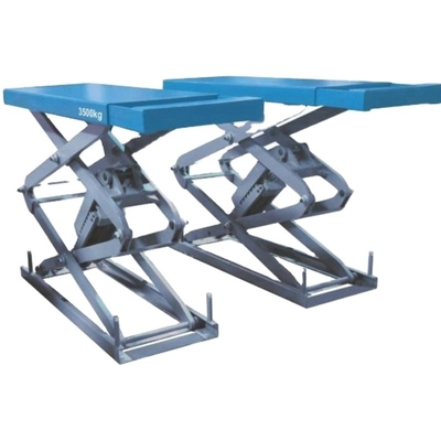 1510 mm comprimento da plataforma tesoura hidráulica elevador de carro 220v 2.2kw para veículos de 4000kg