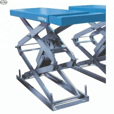 1510 mm comprimento da plataforma tesoura hidráulica elevador de carro 220v 2.2kw para veículos de 4000kg