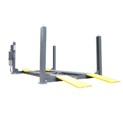 4500kgs Quatro Post Car Lift 1700mm Altura de elevação com alinhamento de rodas