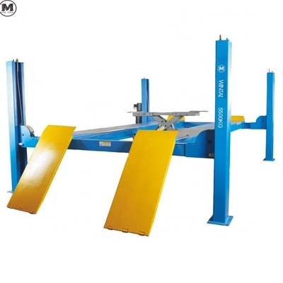 4500kgs Quatro Post Car Lift 1700mm Altura de elevação com alinhamento de rodas