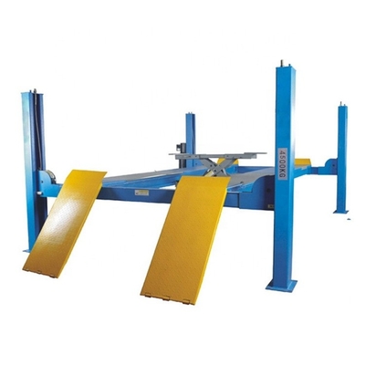 4500kgs Quatro Post Car Lift 1700mm Altura de elevação com alinhamento de rodas