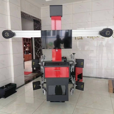 Máquina de alinhamento de rodas de 70 kg 3D 220v 0,25kw de potência para reparo de pneus