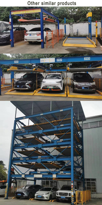 Elevador de estacionamento rotativo vertical para estacionamento de 40 toneladas