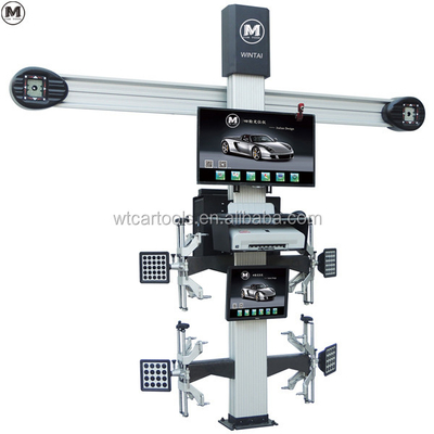 Máquina de alinhamento de pneus de 80 kg com câmera de 5 mega pixels