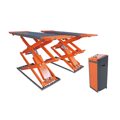 Altura de elevação de tesoura de automóvel de 1850 mm com fechadura de segurança pneumática