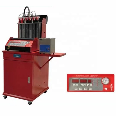 6 cilindros Injetor Tester e limpador com 600sec tempo de injecção e 250W de potência