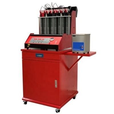 6 cilindros Injetor Tester e limpador com 600sec tempo de injecção e 250W de potência