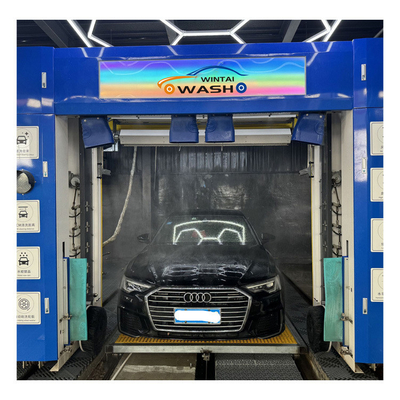 Máquina automática de lavagem de carros com sistema de secagem e escovas de rodas 3500KG