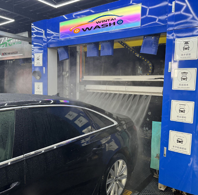 Máquina automática de lavagem de carros com sistema de secagem e escovas de rodas 3500KG