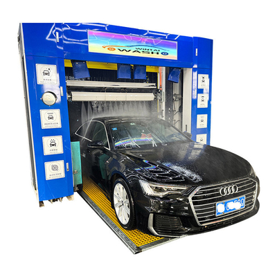 Sistema automático de lavagem de automóveis galvanizado com sistema de secagem