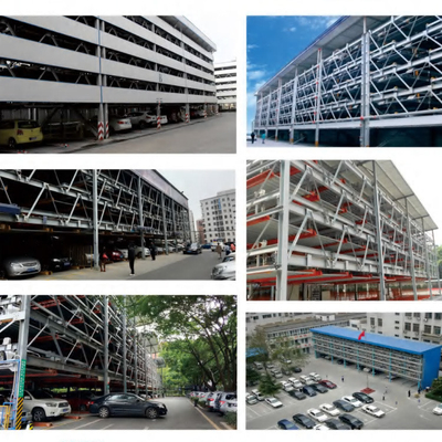 Sistema de estacionamento semiautomático de puzzles de 6 camadas e 10350 mm de altura