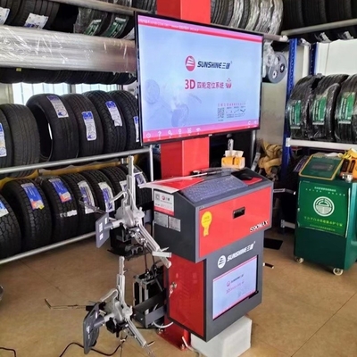 Máquina de alinhamento automático de pneus Sunshine S90MAX com proteção contra sobrevoltagem