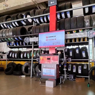 Máquina de alinhamento automático de pneus Sunshine S90MAX com proteção contra sobrevoltagem