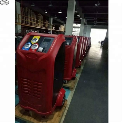 Reparação de automóveis Máquina automática de recuperação de refrigerante AC 1000w para autocarro e caminhão